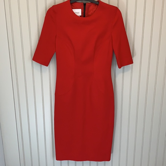 Akris Punto designer gorgeous red dress - Picture 3 of 9